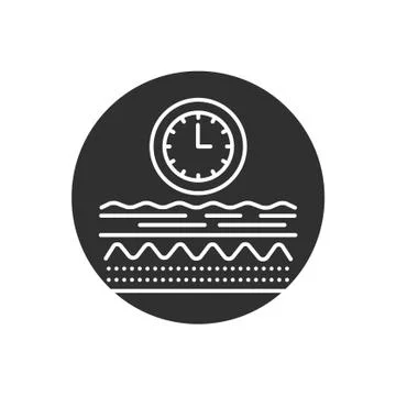 Aging process glyph black icon. Appearance of wrinkles . Skin care. Sign for  Stock Illustration