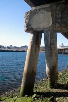 Aging road infrastructure Stock Photos