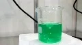 Agitated green liquid HD Footage