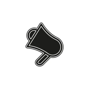 Agitation icon. Simple element illustration Stock Illustration