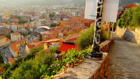 Agitation in orange 库存照片