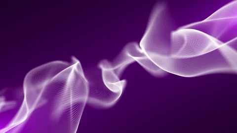 Agitation of a surface of particles on a purple background Stock Footage 254594817