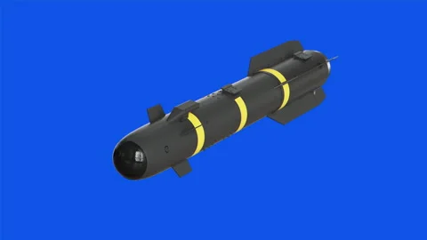 AGM-114 - Hellfire Missile Video stock 332139015