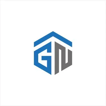 AGN Letter monogram Initial Logo Design Template Vector Illustration. AGN e.. Stock Illustration