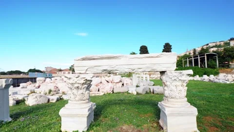 Agora ancient city Vidéo 292718088