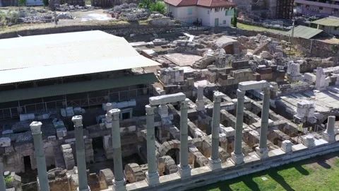 Agora ancient city Video stock 292718582