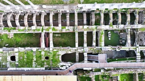 Agora ancient city Stock Footage 292719031