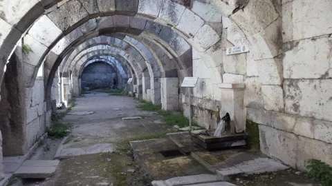 Agora ancient city Stock Footage 292720286