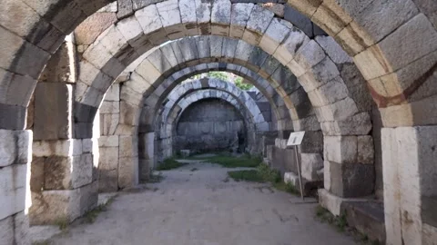 Agora ancient city Vidéo 292720361