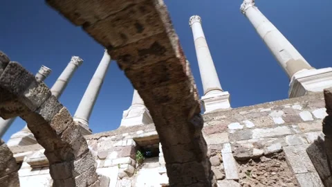Agora ancient city Stockbeeldmateriaal 292720794