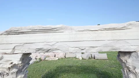 Agora ancient city Stock Footage 292722288