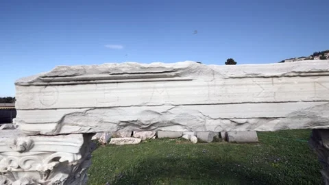 Agora ancient city Stock Footage 292722399