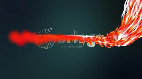 Agora Particle Distortion Logo 스톡 After Effects