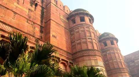 Agra Fort Stock Footage 51033301