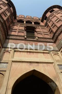 Agra fort in india Stock Photos
