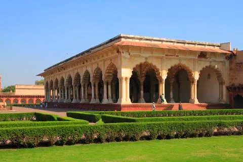 The agra fort Stock Photos