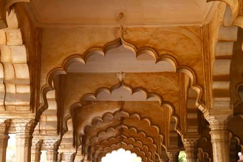 The agra fort Stock Photos