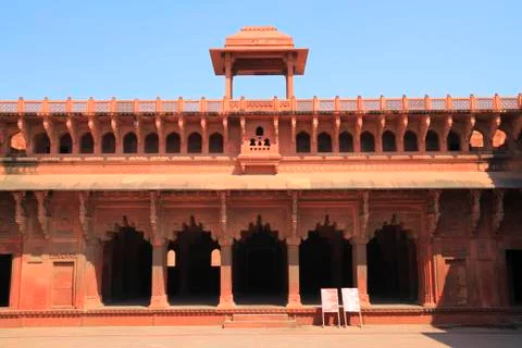 The agra fort Stock Photos
