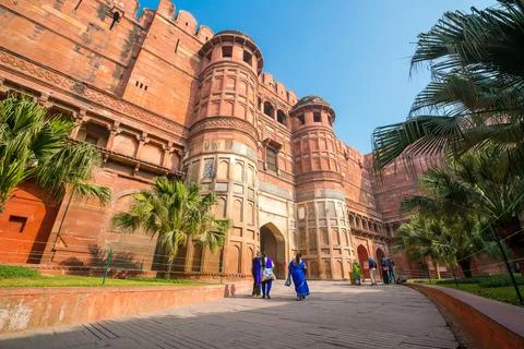 Agra Fort Stock Photos