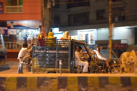 Agra by night Stock Photos