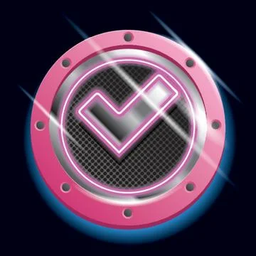 Agree Button Stock Illustration