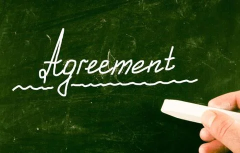 Agreement concept Stock-Fotos