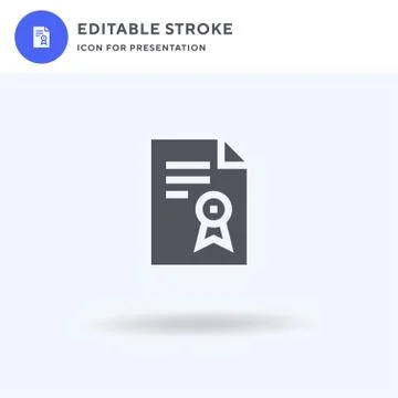 Agreement icon vector, filled flat sign, solid pictogram isolated on white, logo Stockillustratie