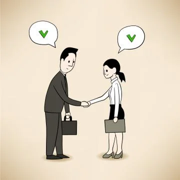 Agreement Stock-Illustration