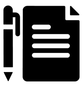 Agreement Paper Vector Stock Illustration