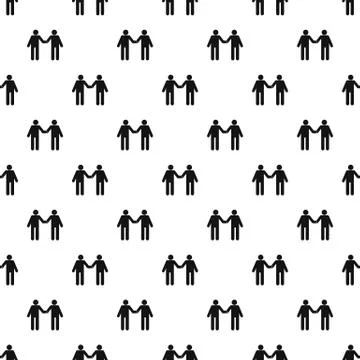 Agreement pattern seamless vector Stock Illustration