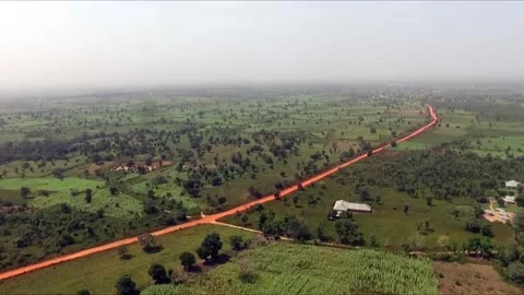 Agric land2 Stock Footage 238686911