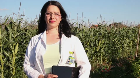 Agricultural Engineer Confidence Stock Footage 41822428