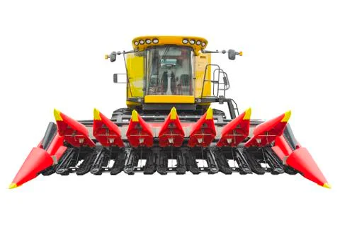 Agricultural harvester Stock Photos