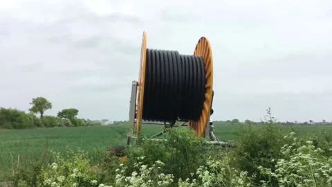 Agricultural hose Stock Footage 194535171