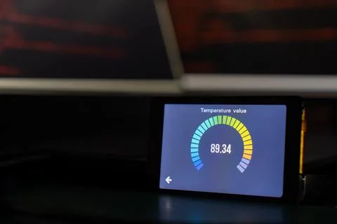 Agricultural IoT Technology, Upload the code to Arduino microcontroller board. Stock Photos