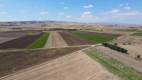Agricultural Lands Vídeo Stock 332911994