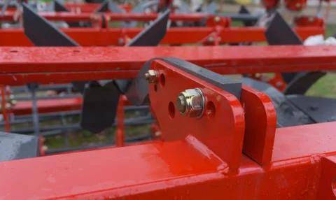 Agricultural machinery. The elements and components agricultural techniques Stock Photos