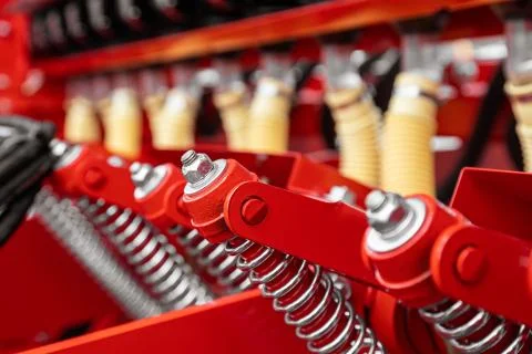 Agricultural machinery. The elements and components of agricultural techniques 写真素材