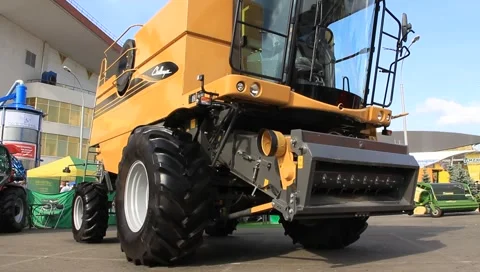 Agricultural machinery Stock Footage