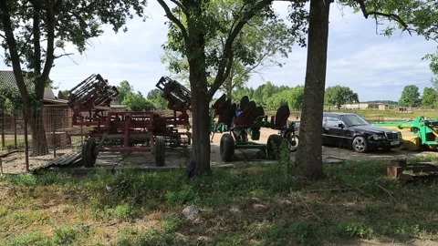 AGRICULTURAL MACHINERY Stock Footage 158124648