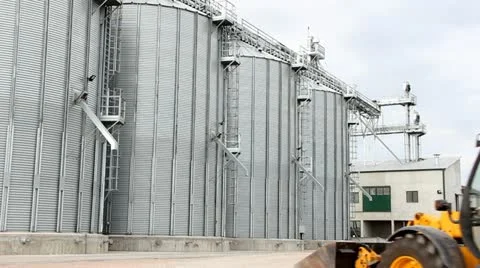 Agricultural Silo Video stock 11400301