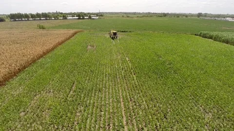 Agricultural Sprayer 스톡 동영상 62743544