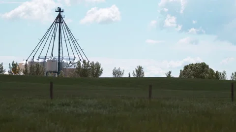 Agricultural storage facility Video stock 67612205