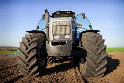 Agricultural tractor Fotos de archivo