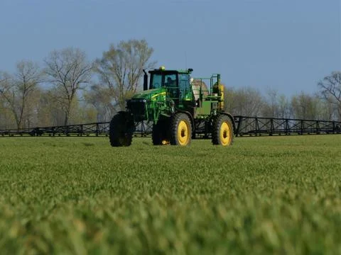 Agricultural work in the field. Stock Photos
