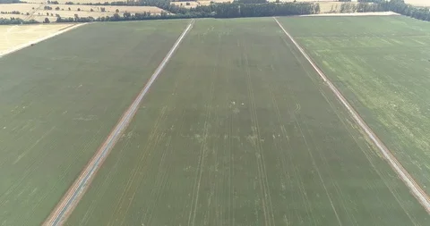 Agriculture fields Stock Footage 124858297