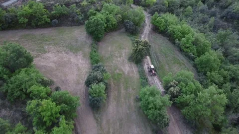 Agriculture Fields in Spain Stock Footage 146638216
