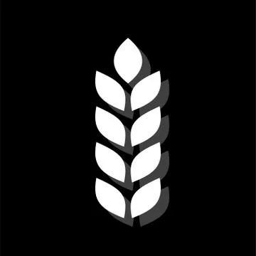 Agriculture icon flat Stock Illustration