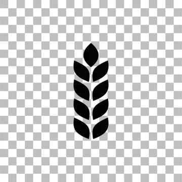 Agriculture icon flat Stock Illustration