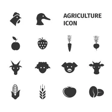 Agriculture icon Stock Illustration